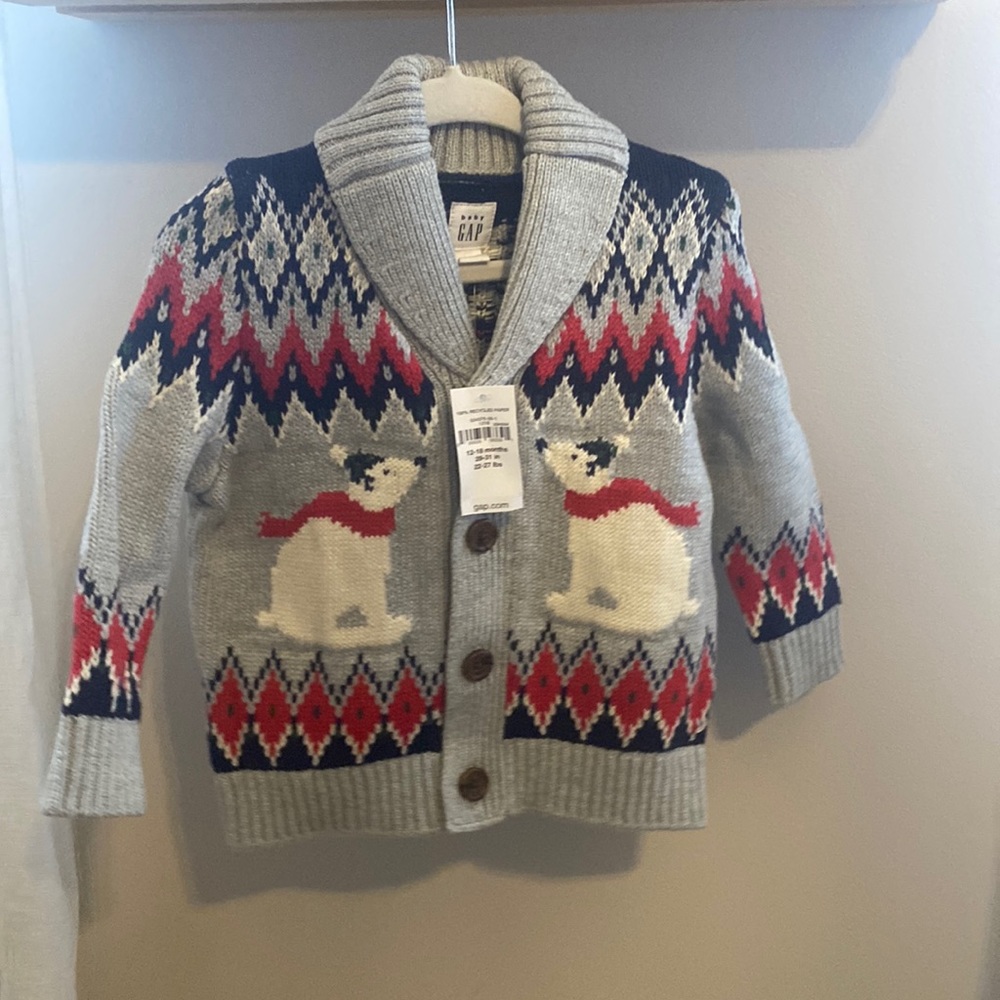 NWT GAP Baby Christmas Sweater
